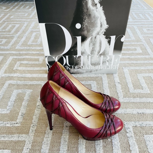 Dior Lattice Platform Heels - Picture 9 of 9